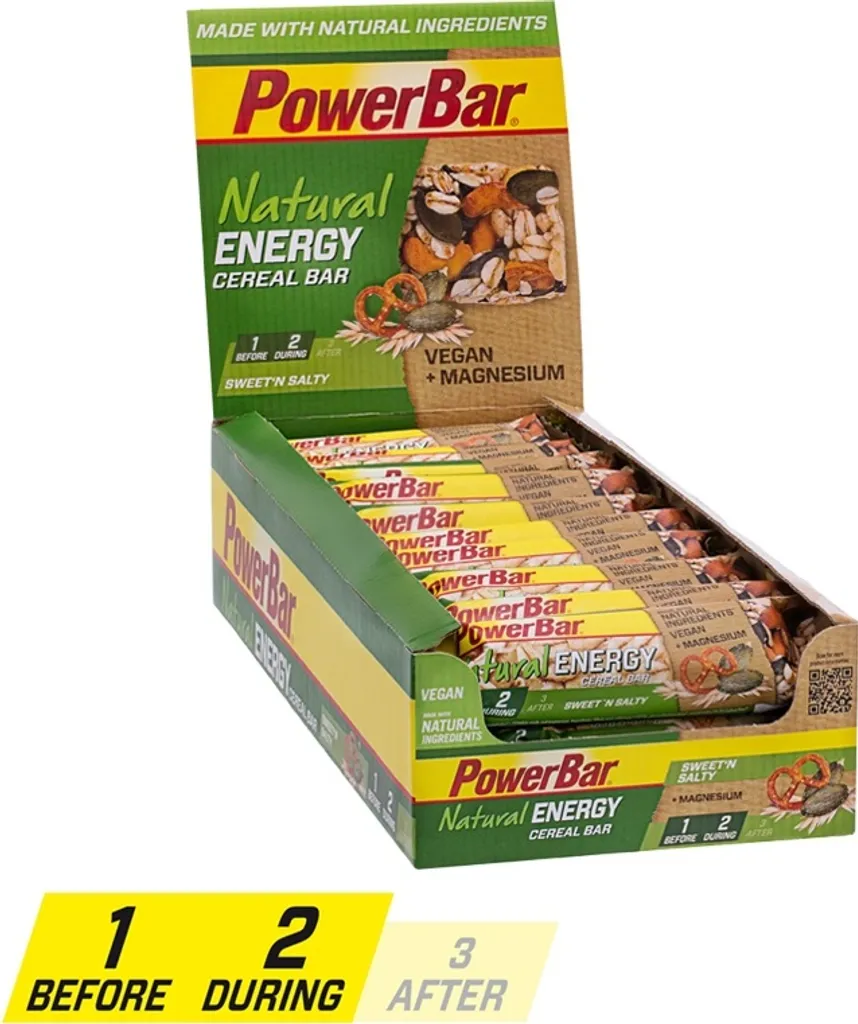 PowerBar Natural Energy, 24 x 40g Riegel BOX Sweetn Salty