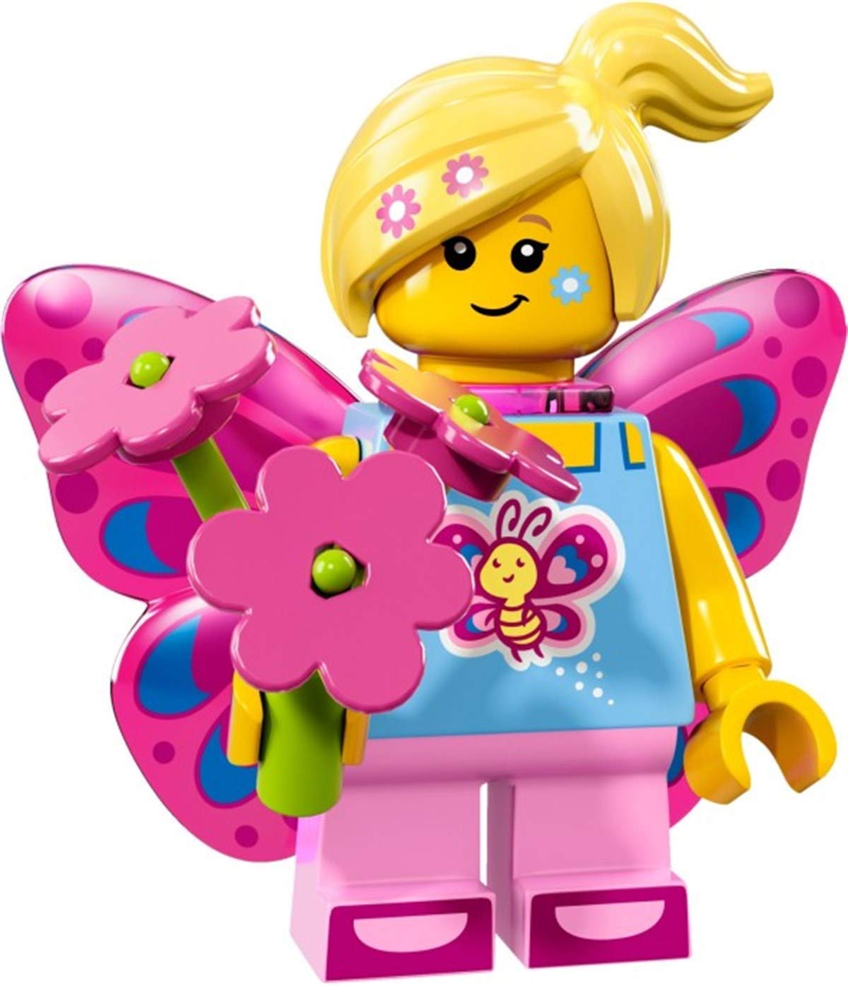 LEGO Minif igures Series 17 – # 7 Butterfly Girl Minif igure – (Bagged) 710
