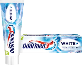 Toothpaste White+, 75 ml