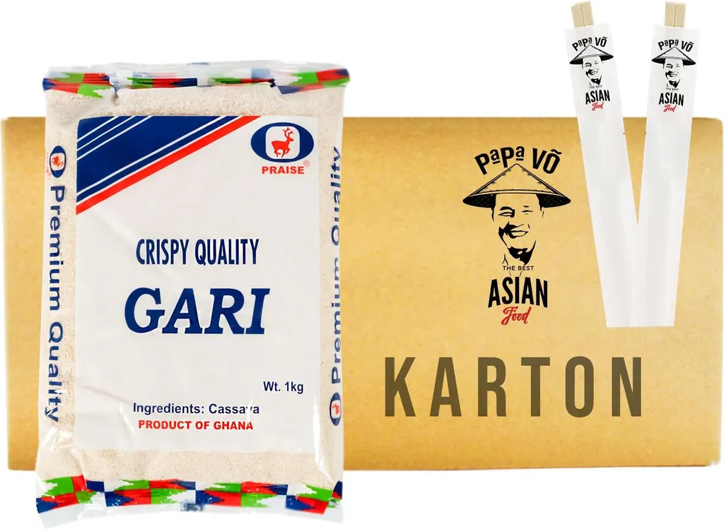 Praise Cassava flour coarse (Gari) 12x1kg