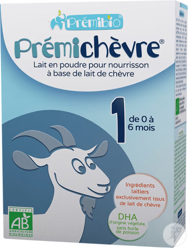 Premibio Prémichèvre 1 Milk Powder Based on Goat Milk Can 600g