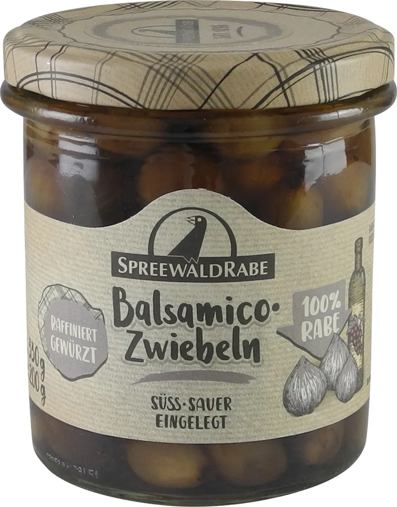 Premium balsamic onions from Spreewald-Rabe (330 g)