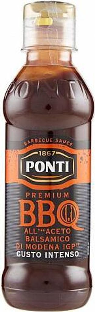 Premium BBQ sauce with balsamic vinegar 250g - Ponti