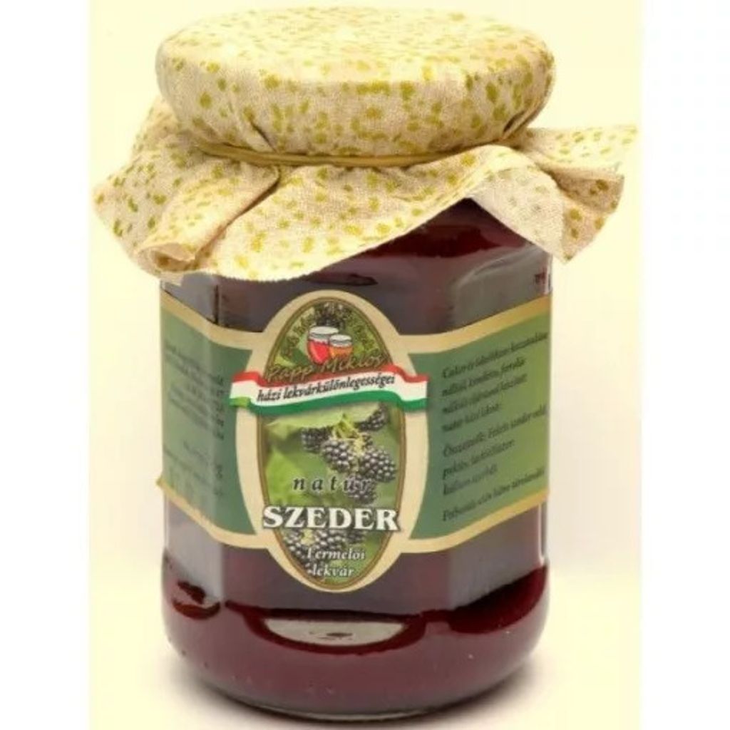 Premium Fruchtaufstrich aus Ungarn Brombeere (85%) ohne Zuckerzusatz 200 g