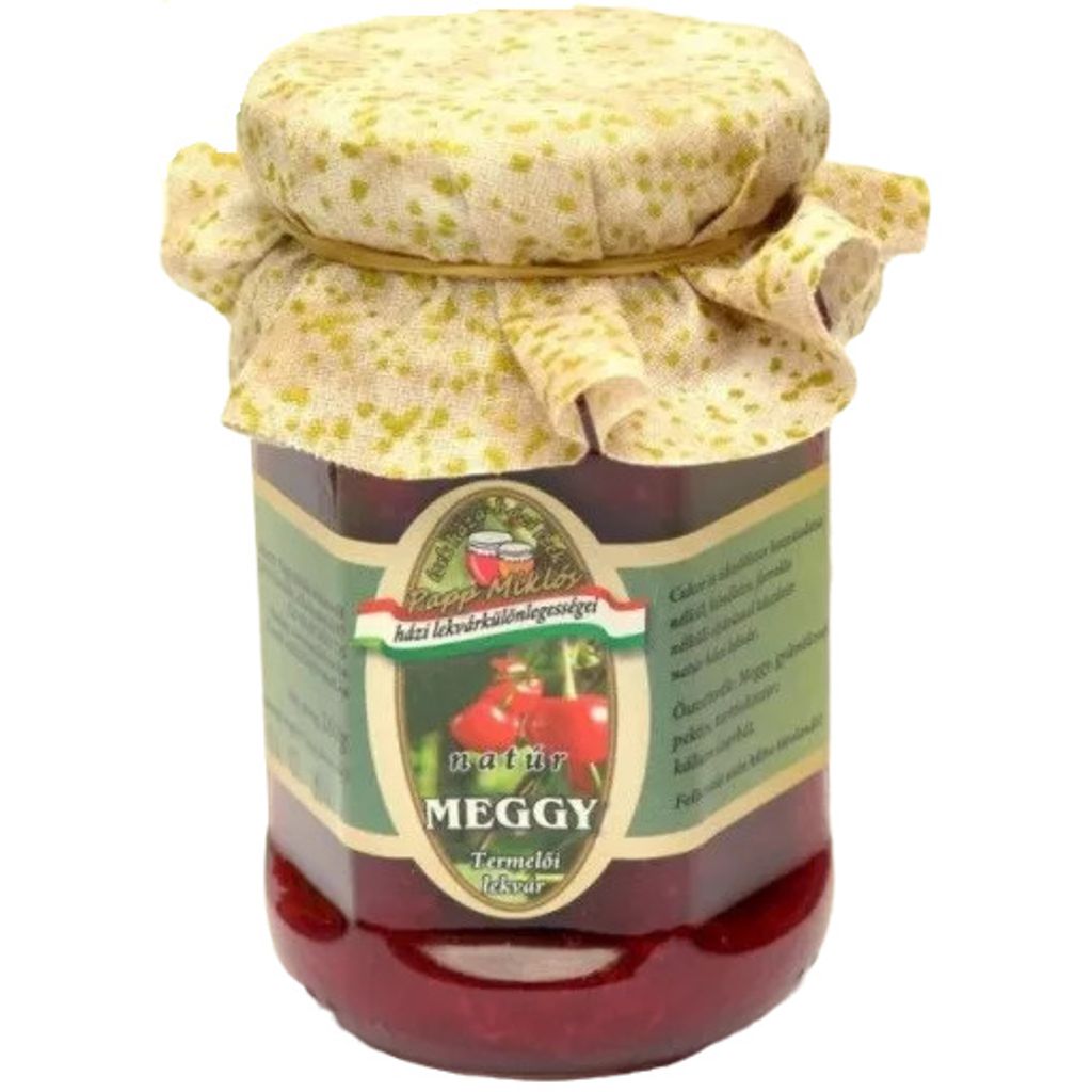 Premium Fruchtaufstrich aus Ungarn Sauerkirsche Ohne Zuckerzusatz 200g