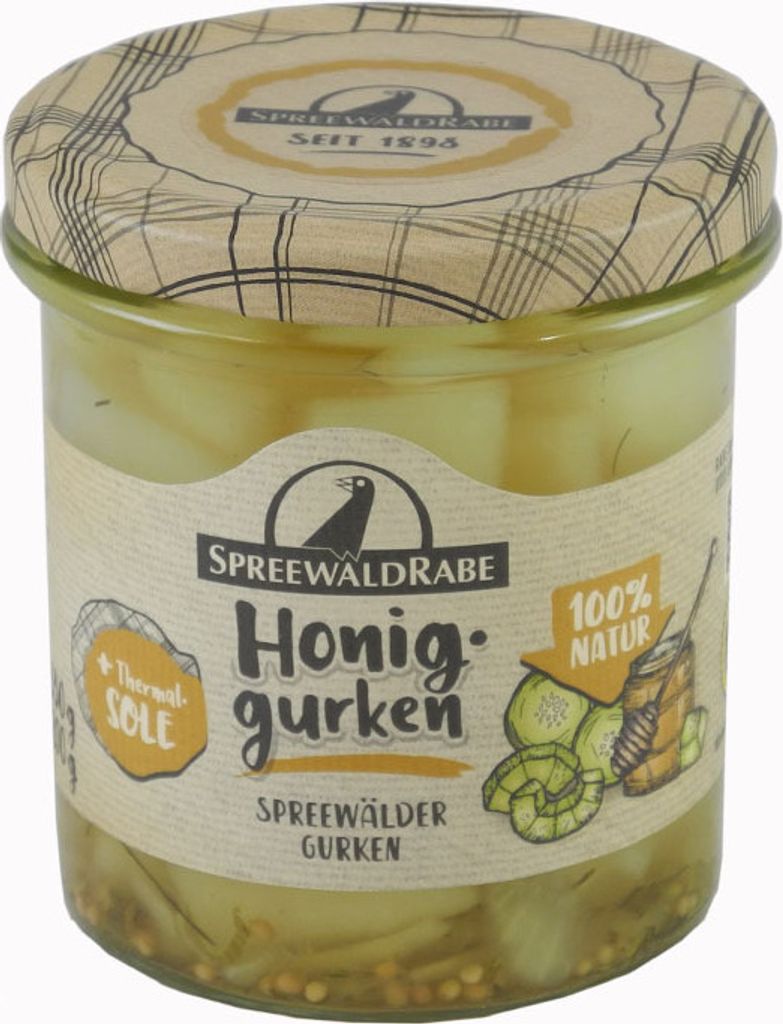 Premium honey pickles from Spreewald-Rabe (330 g)