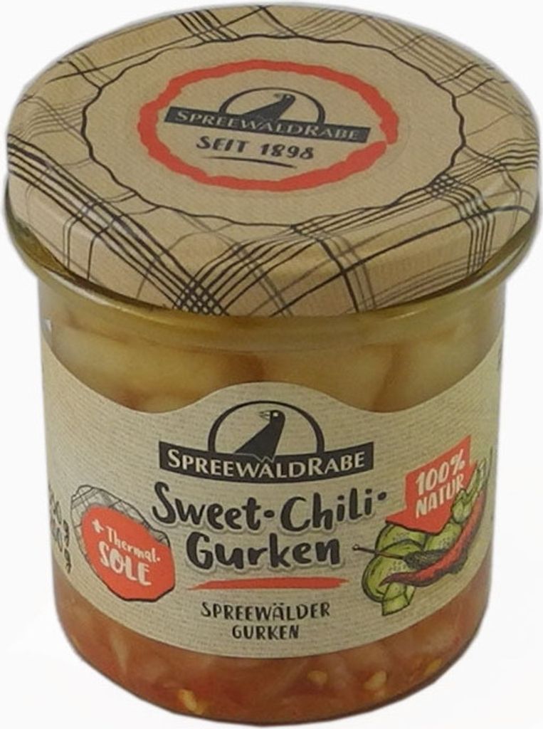 Premium sweet chili pickles from Spreewald-Rabe (330 g)