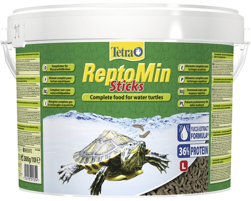 Premium food Tetra ReptoMin Sticks for turtles 10 l