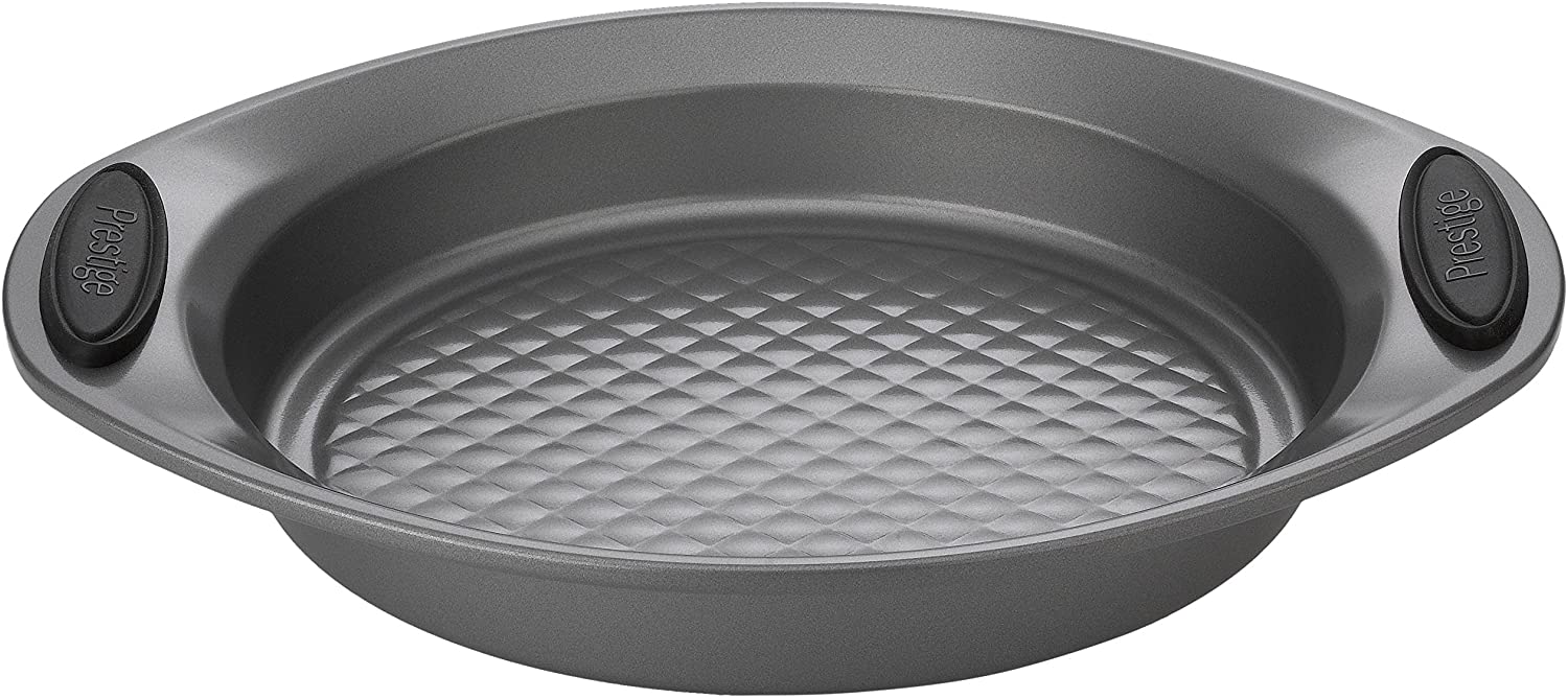 Prestige Create 28 x 23 cm Steel Sandwich Container with Handle, Grey, grey, 28 cm