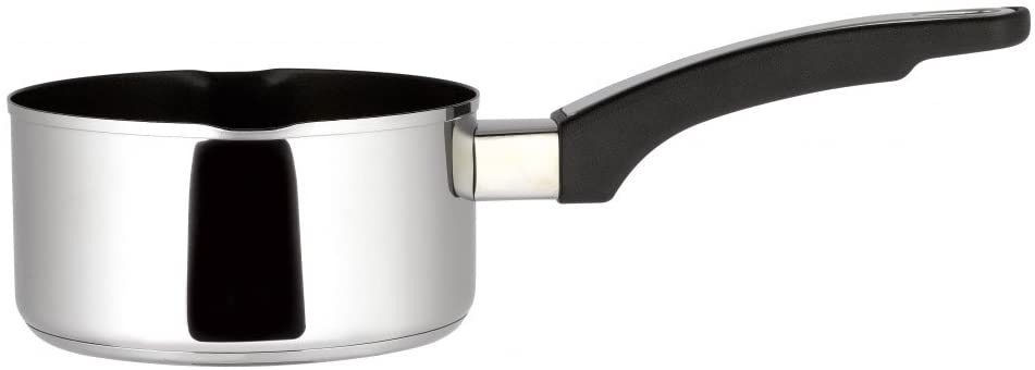 Prestige Everyday Stainless Steel 14 cm pot – Black/Silver