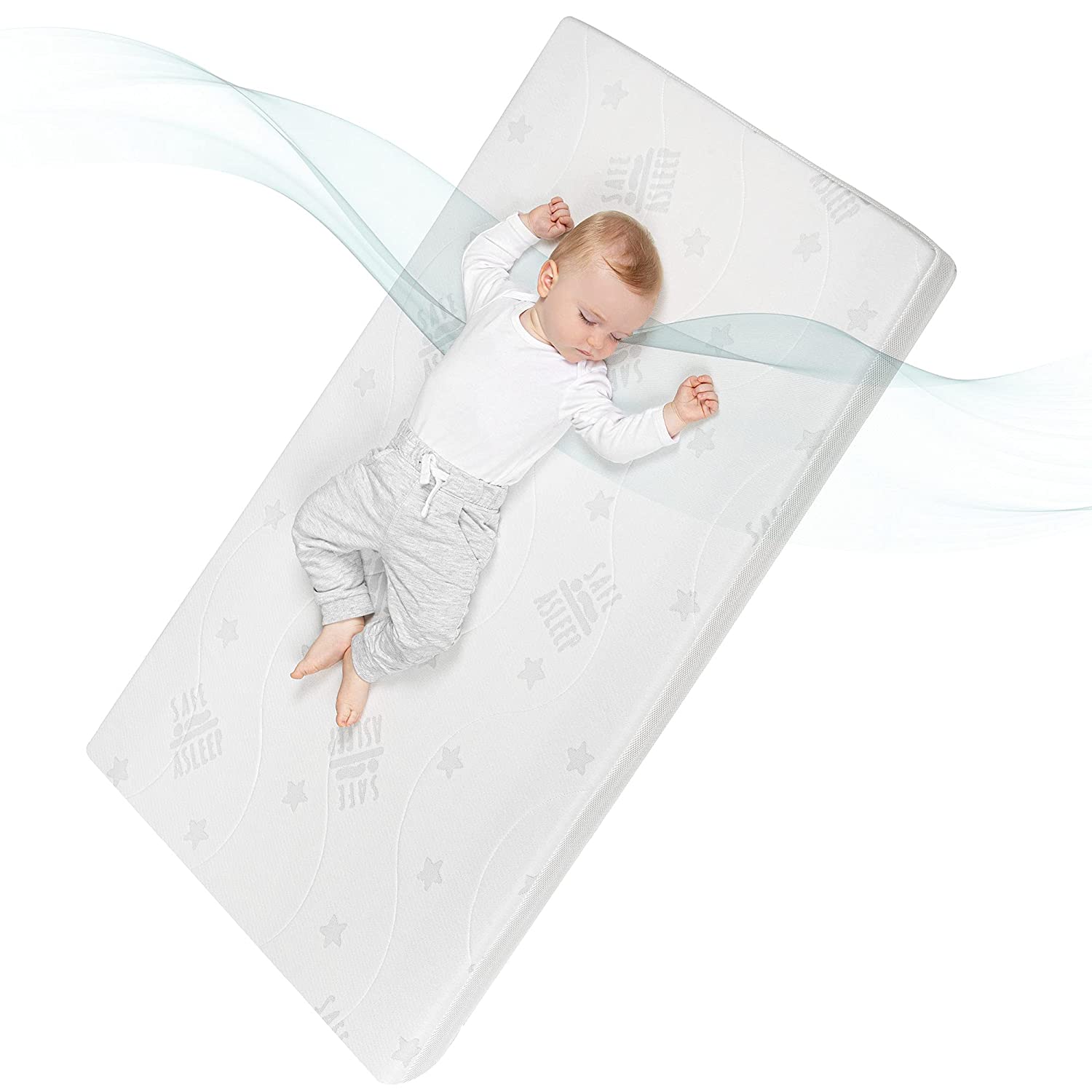 roba 213072WE Baby Bed Mattress White