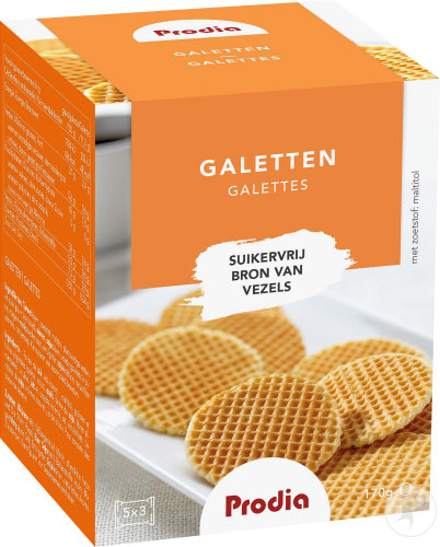 Prodia Galettes Maltitol 170g