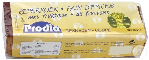 Prodia gingerbread with fructose sliced ​​300g