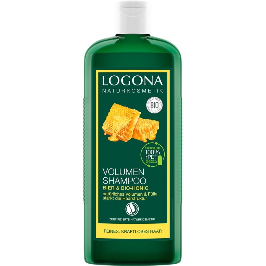 Logona Volume Shampoo Beer & Organic Honey