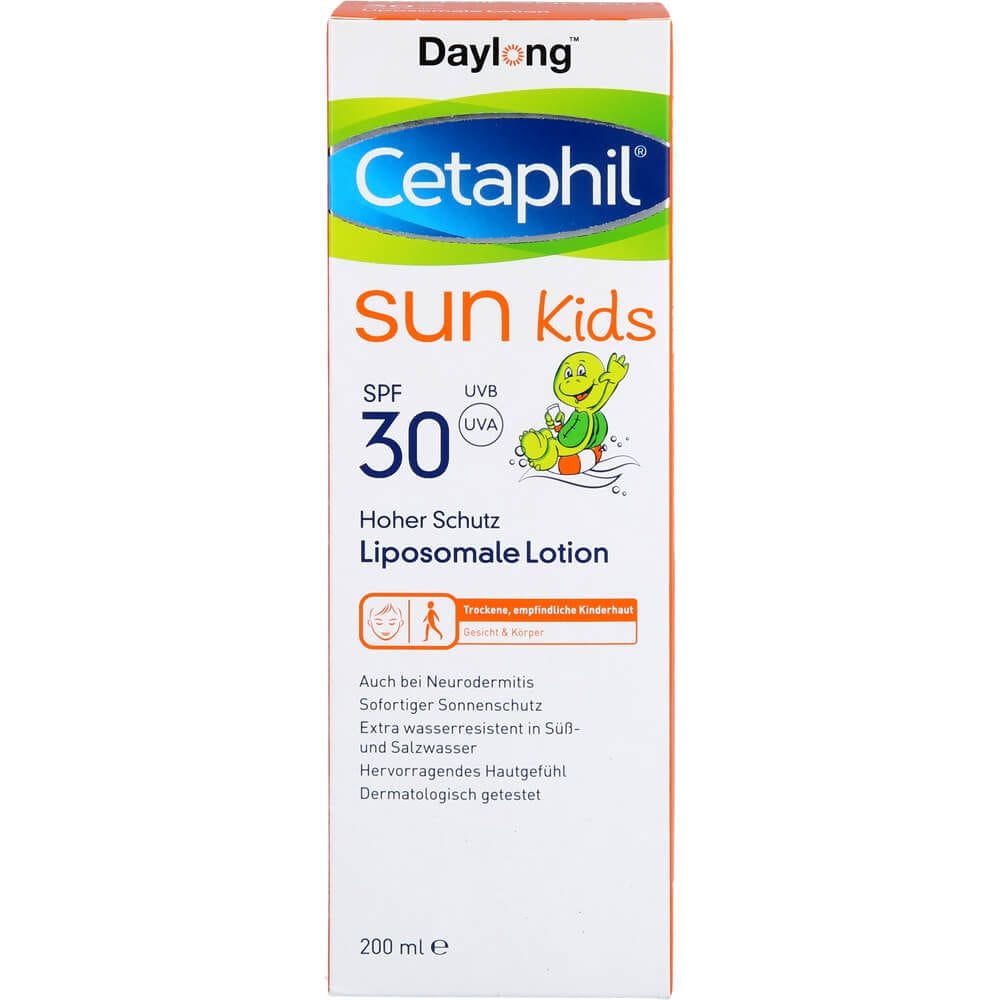 Cetaphil Sun Daylong Kids SPF 30 liposomal lotion