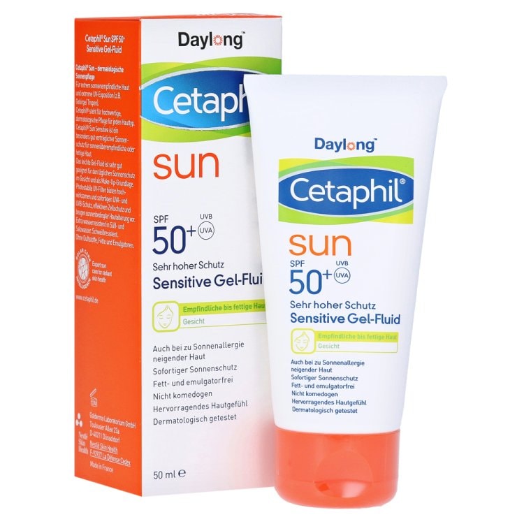Cetaphil Sun Daylong SPF 50+ sensitive Gel-Fluid Face