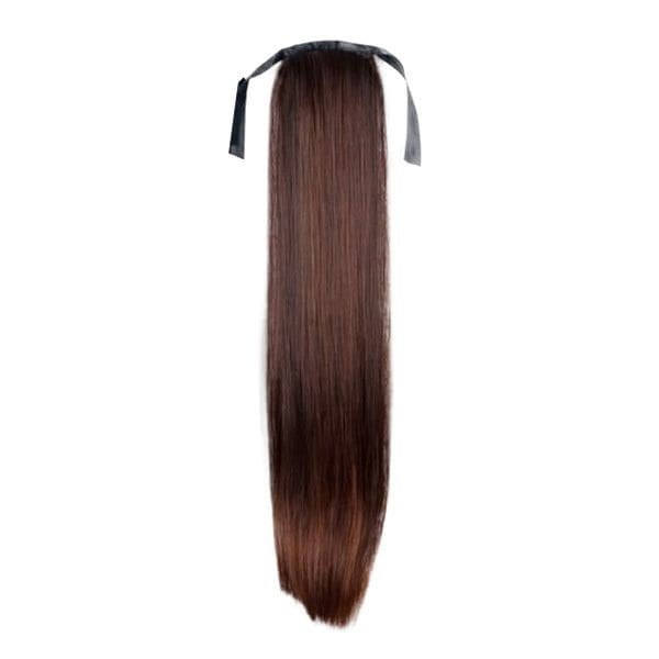 Fashiongirl Clip In Ponytail Hair Extension #4 Brown - Smooth