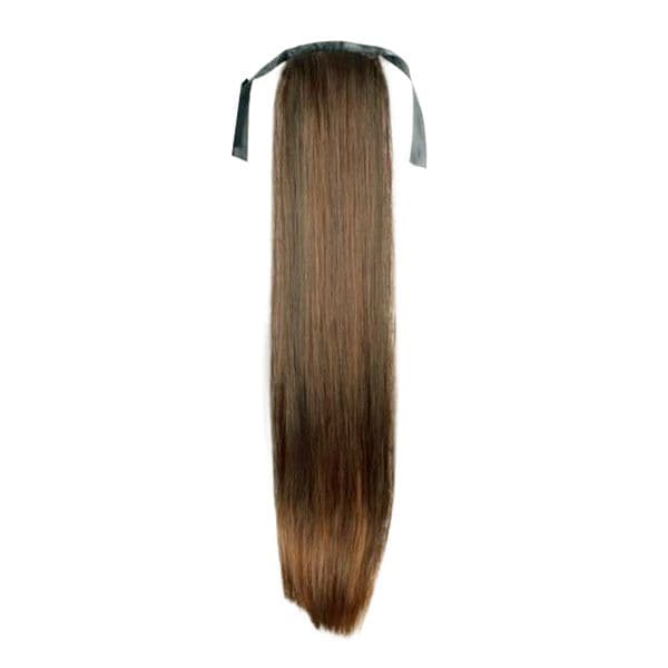 Fashiongirl Clip In Ponytail Hair Extension #6 Light Brown - Smooth