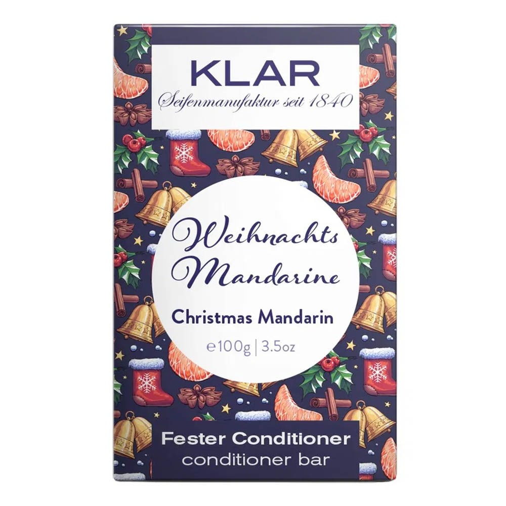 Klar Seifen Solid Conditioner - Christmas Mandarin 100g