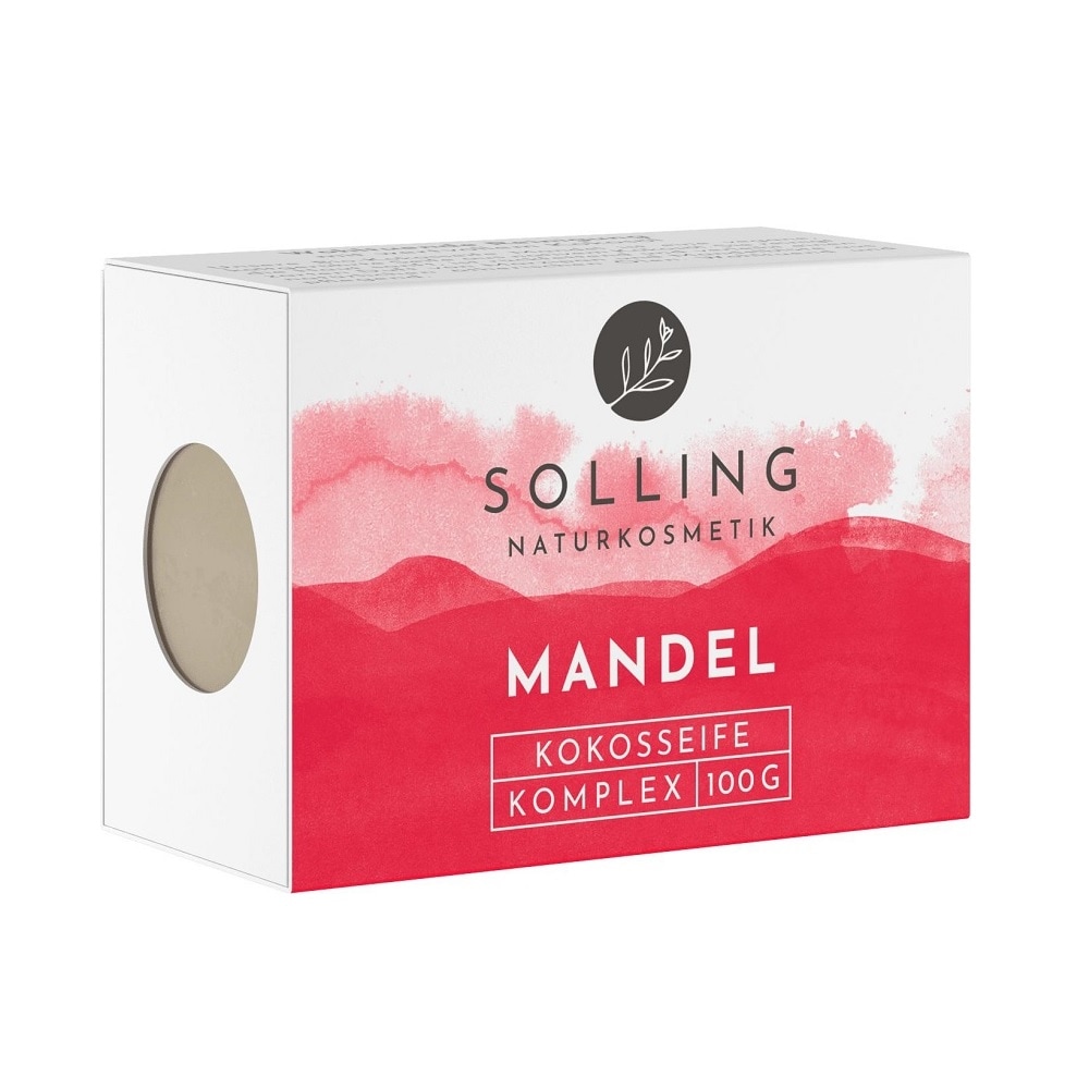 Solling Naturkosmetik Coconut oil Soap - Almond 100g