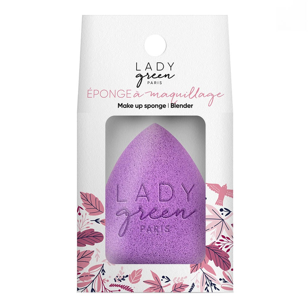 Lady Green Make-up Sponge - purple