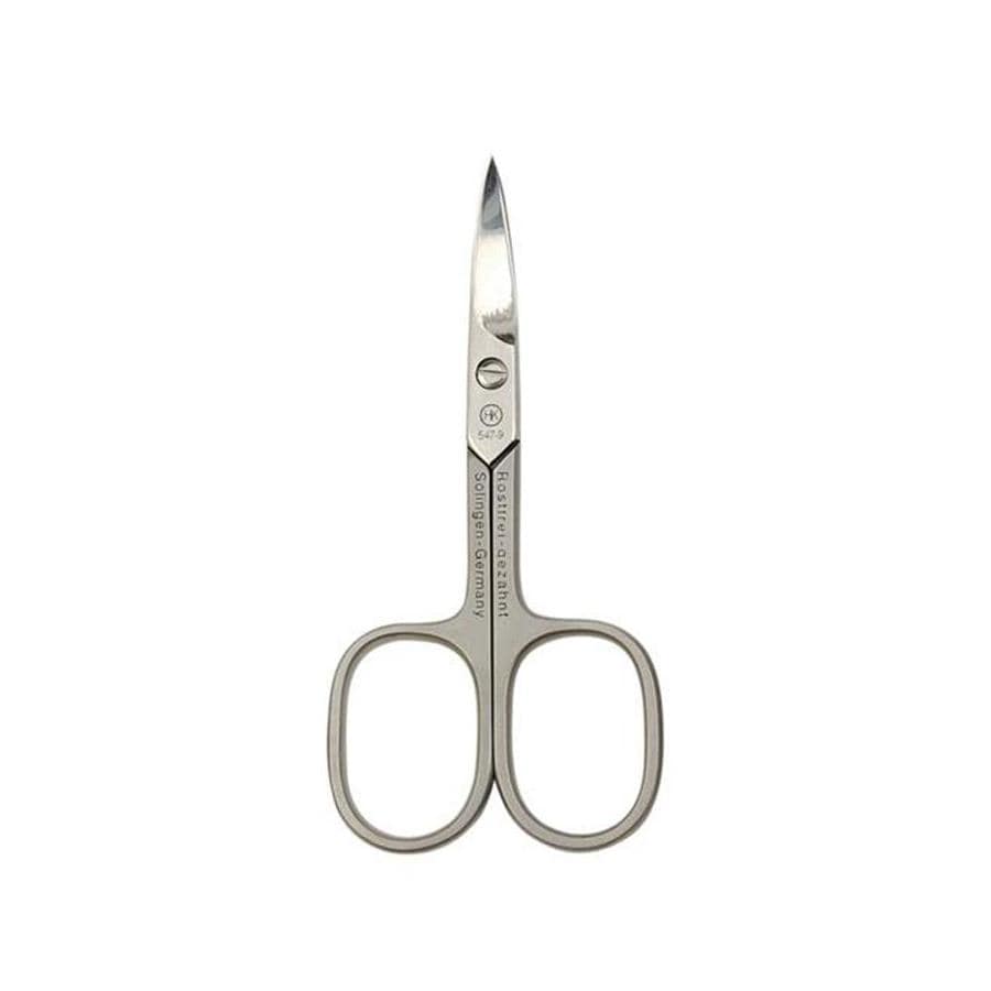 Hans Kniebes Nail scissors, curved, micro-serrated