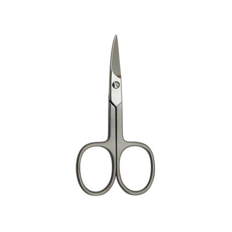 Hans Kniebes Nail scissors, curved, micro-serrated