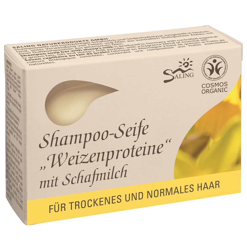 Saling Shampoo-Soap - Wheat protein 125g