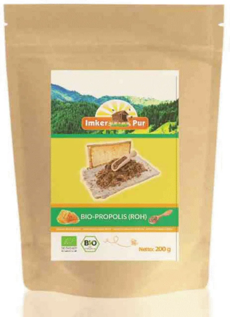 Propolis von ImkerPur, 200 g, roh, antibakteriell, rückstandsfrei