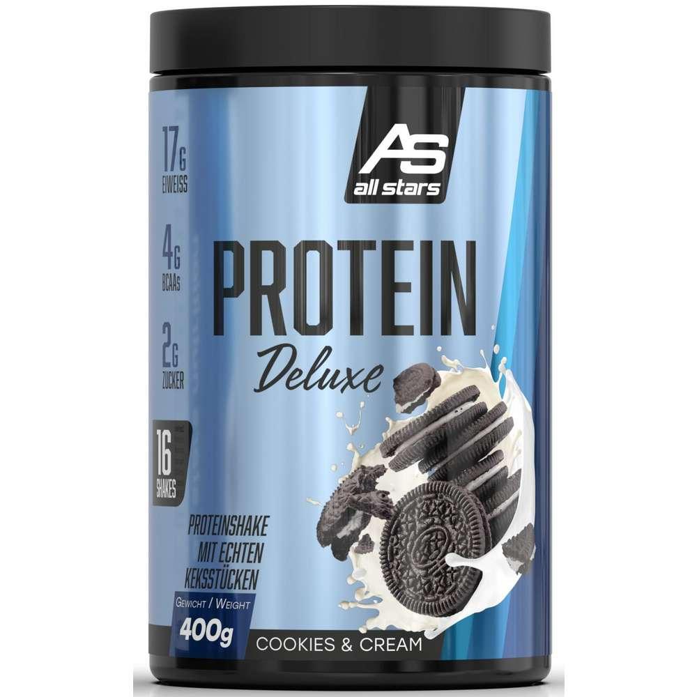 Protein powder deluxe, cookies & cream