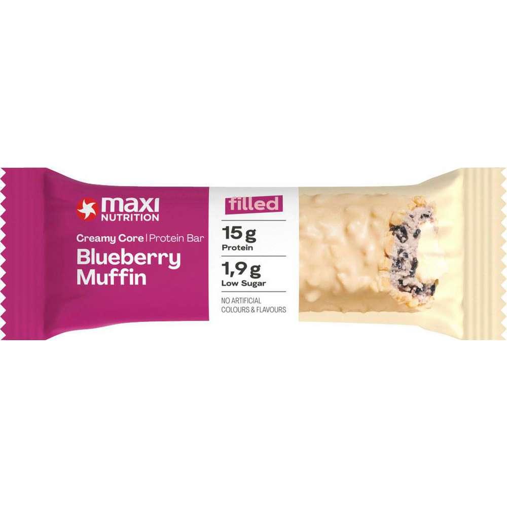 Protein bars, blueberry muffin