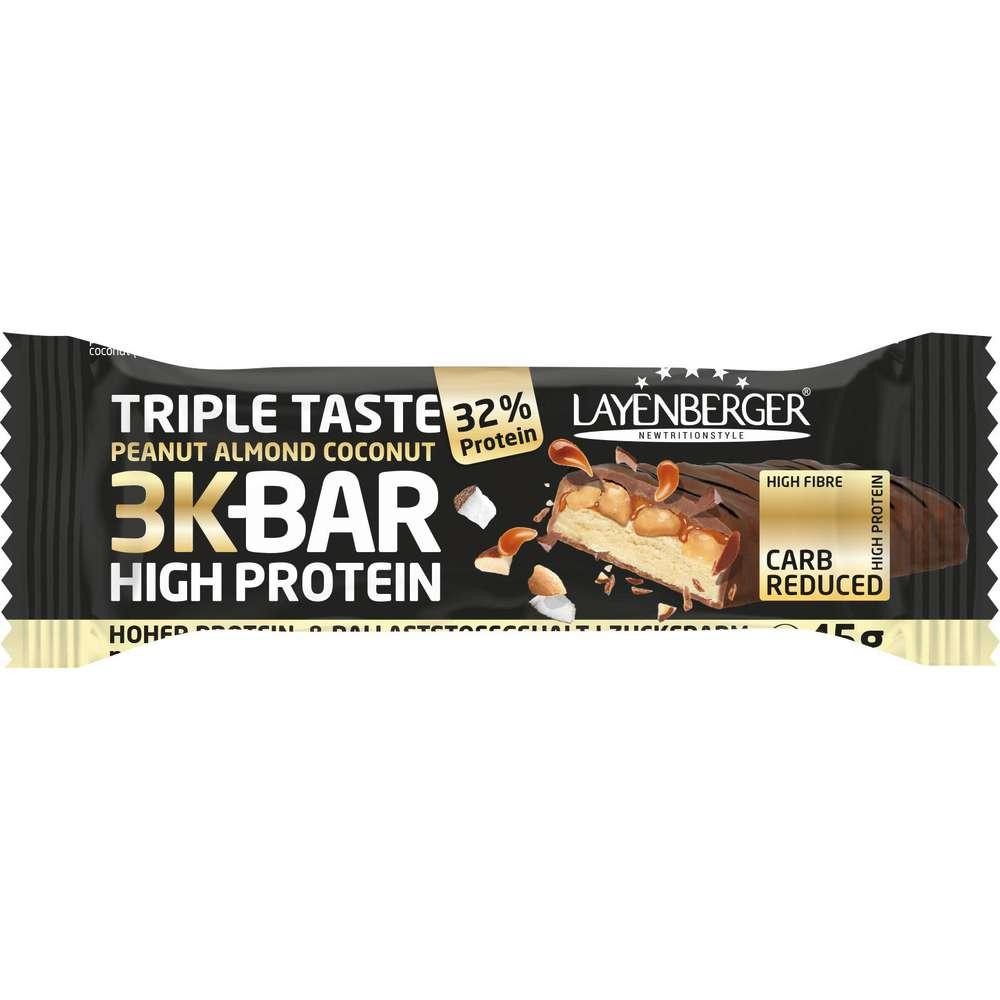 Protein bar High Protein 3K-Bar, Peanut Almond-Coconut