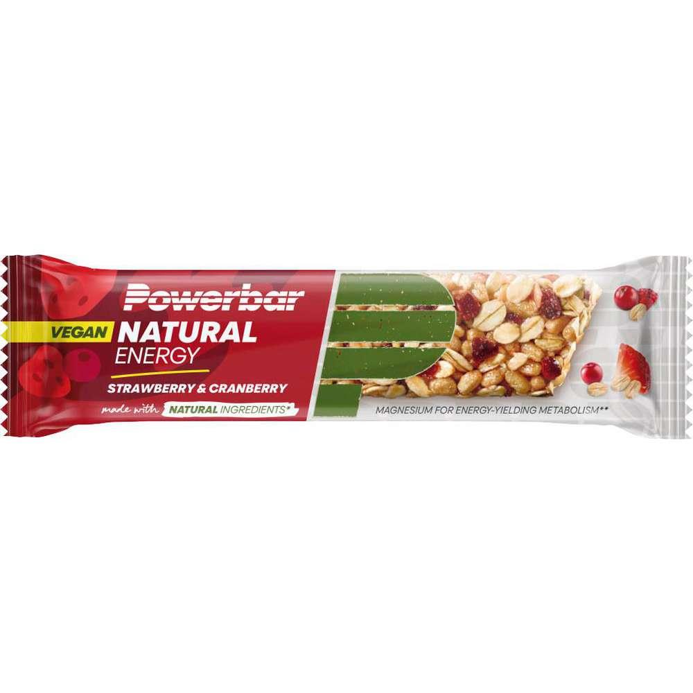 Protein bar Natural Energy, Strawberry & Cranberry