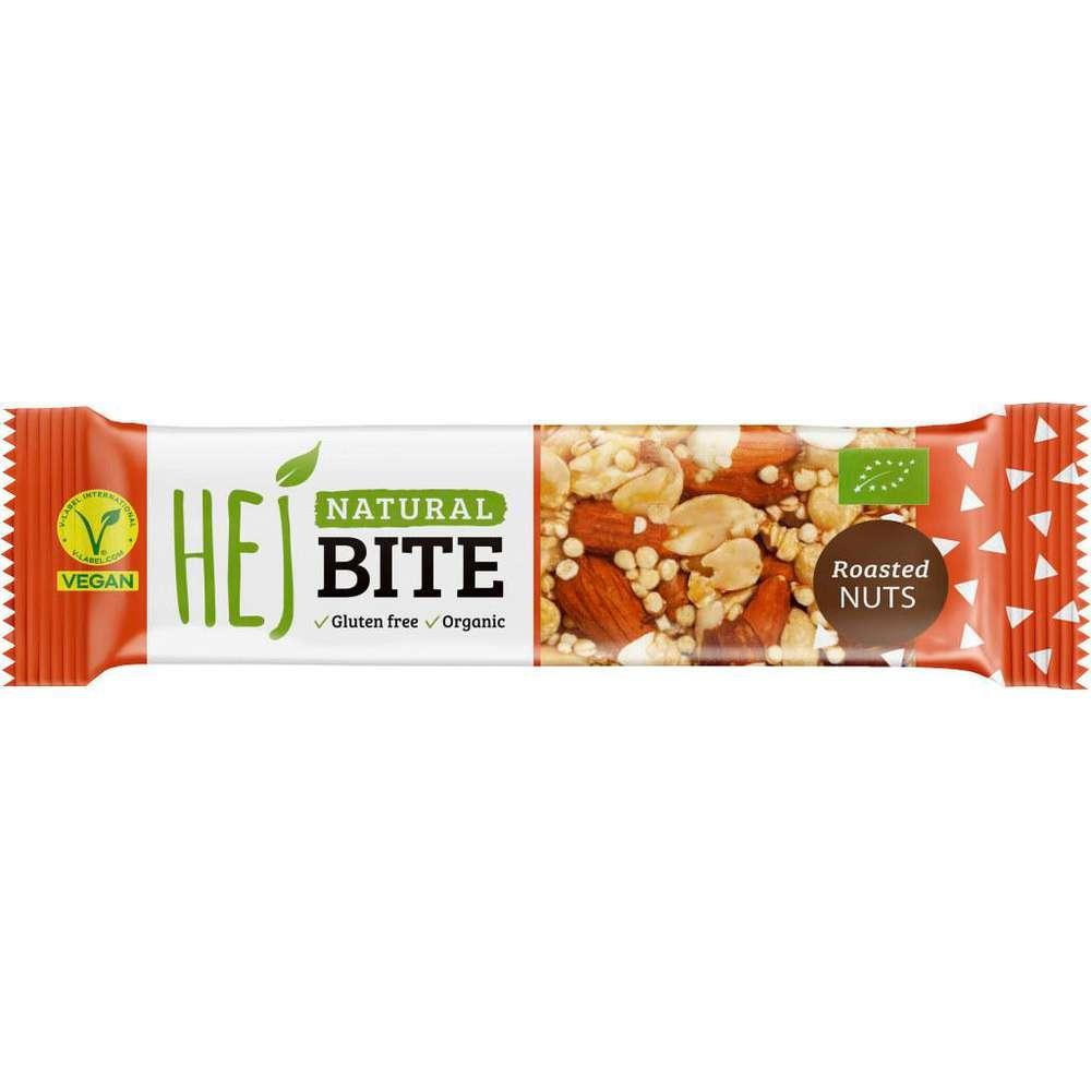 Protein bars, roasted nuts