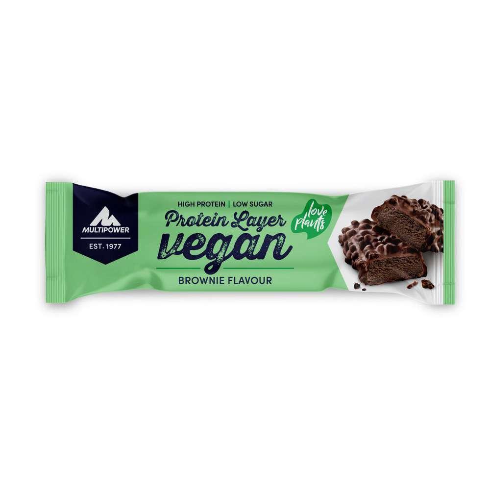 Protein bar vegan, brownie