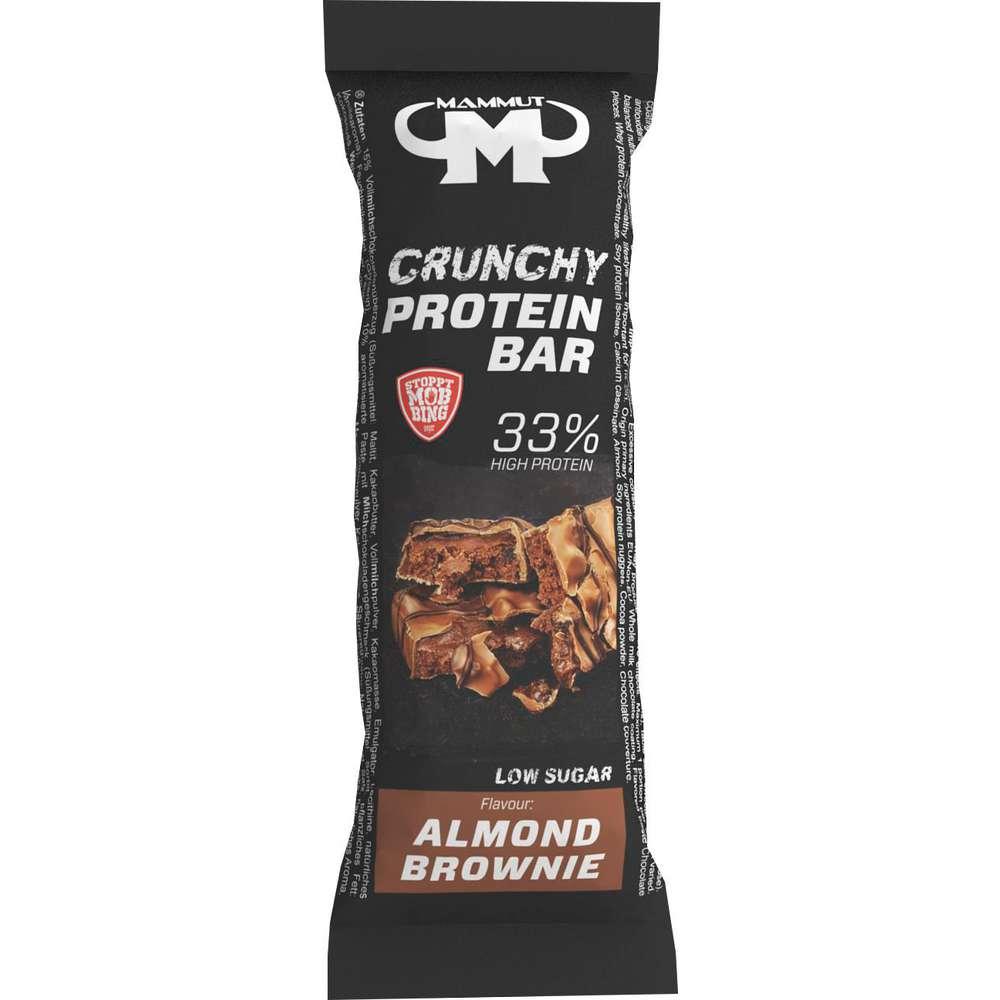 Protein bar, crunchy almond brownie