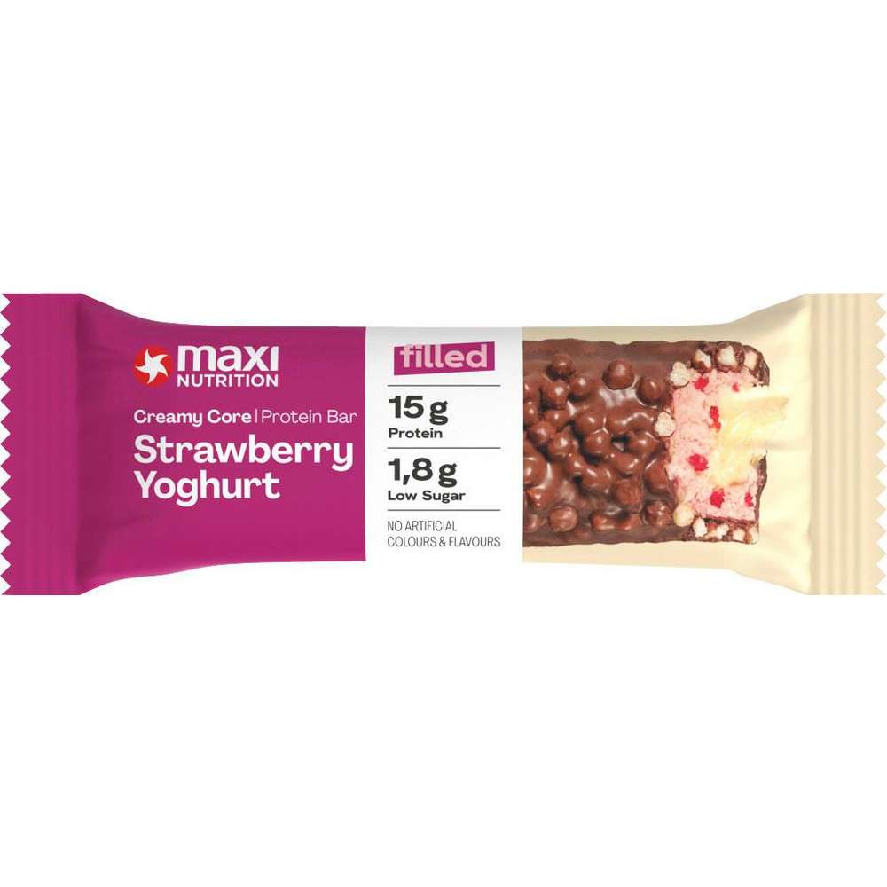 Protein bar, strawberry cupcake
