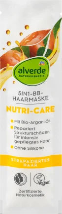 Haarmask Nutri-Care BB 5in1 Bio-Mandel Bio-Argan, 20 ml