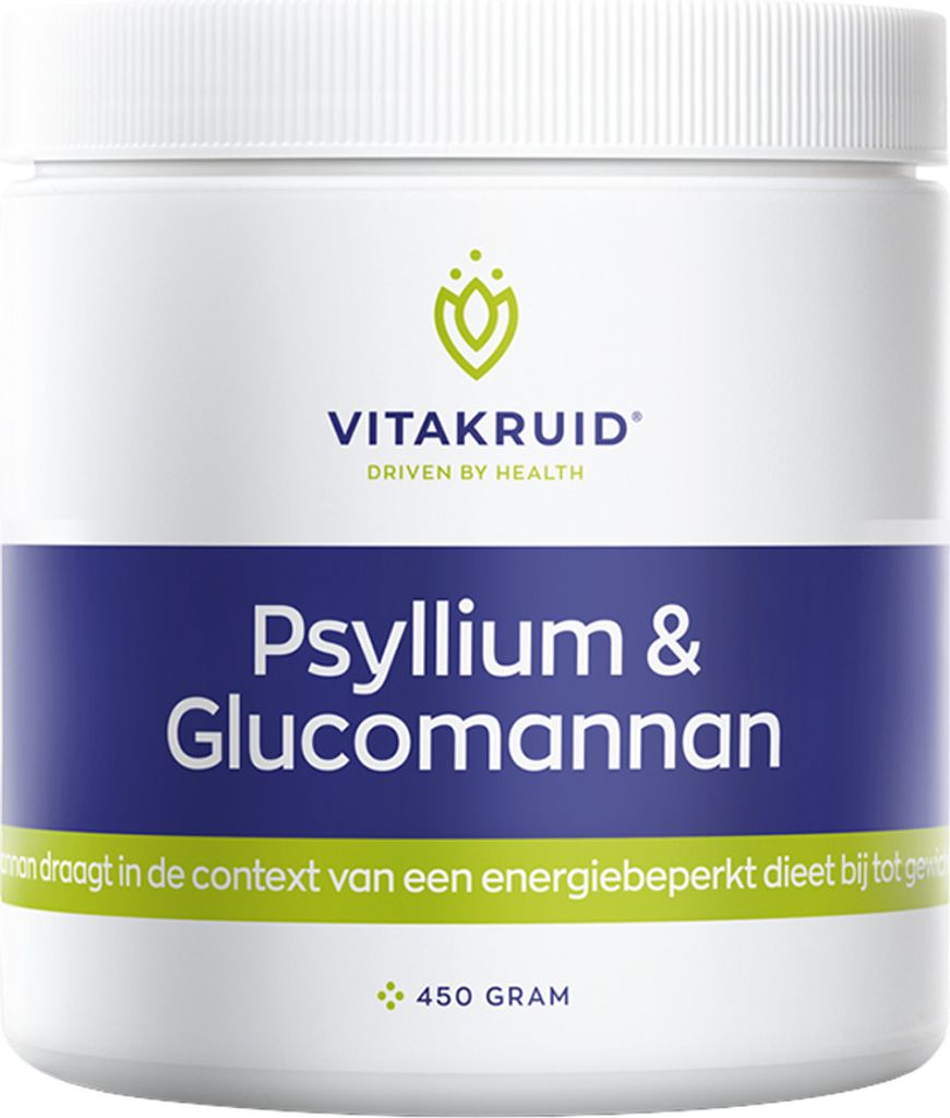 Psyllium & Glucomannan (450 grams)