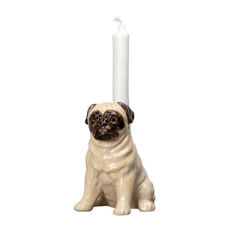 by-on Pug Candlestick 14.5 Cm