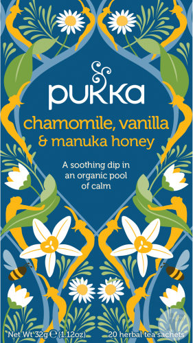 Pukka Chamomille Vanilla Manuka Honey Organic 20 tea bags