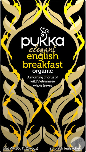 Pukka Herbs Organic Herbal Tea Elegant English Breakfast 20 bags