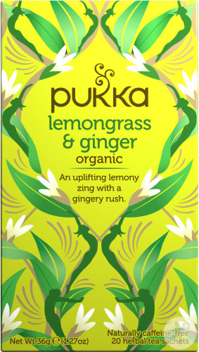 Pukka Lemongrass Ginger Organic 20 tea bags