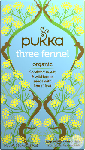 Pukka Three Fennel Organic 20 tea bags