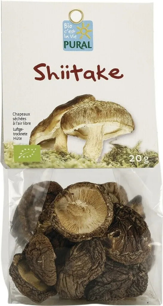 Pural Shiitake, dried 20g