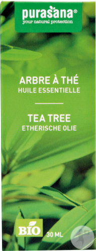 Purasana Essential Oil Tea Tree Organic Bottle 30ml