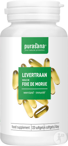 Purasana Cod Liver Oil 120 Capsules