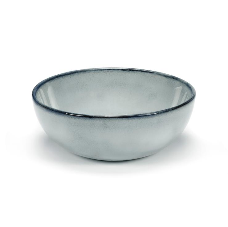 Serax Pure Blue Glazed Bowl Ø16Cm