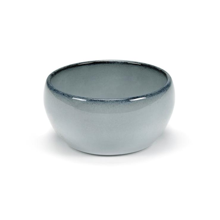 Serax Pure Blue Glazed Bowl Ø9Cm Brush