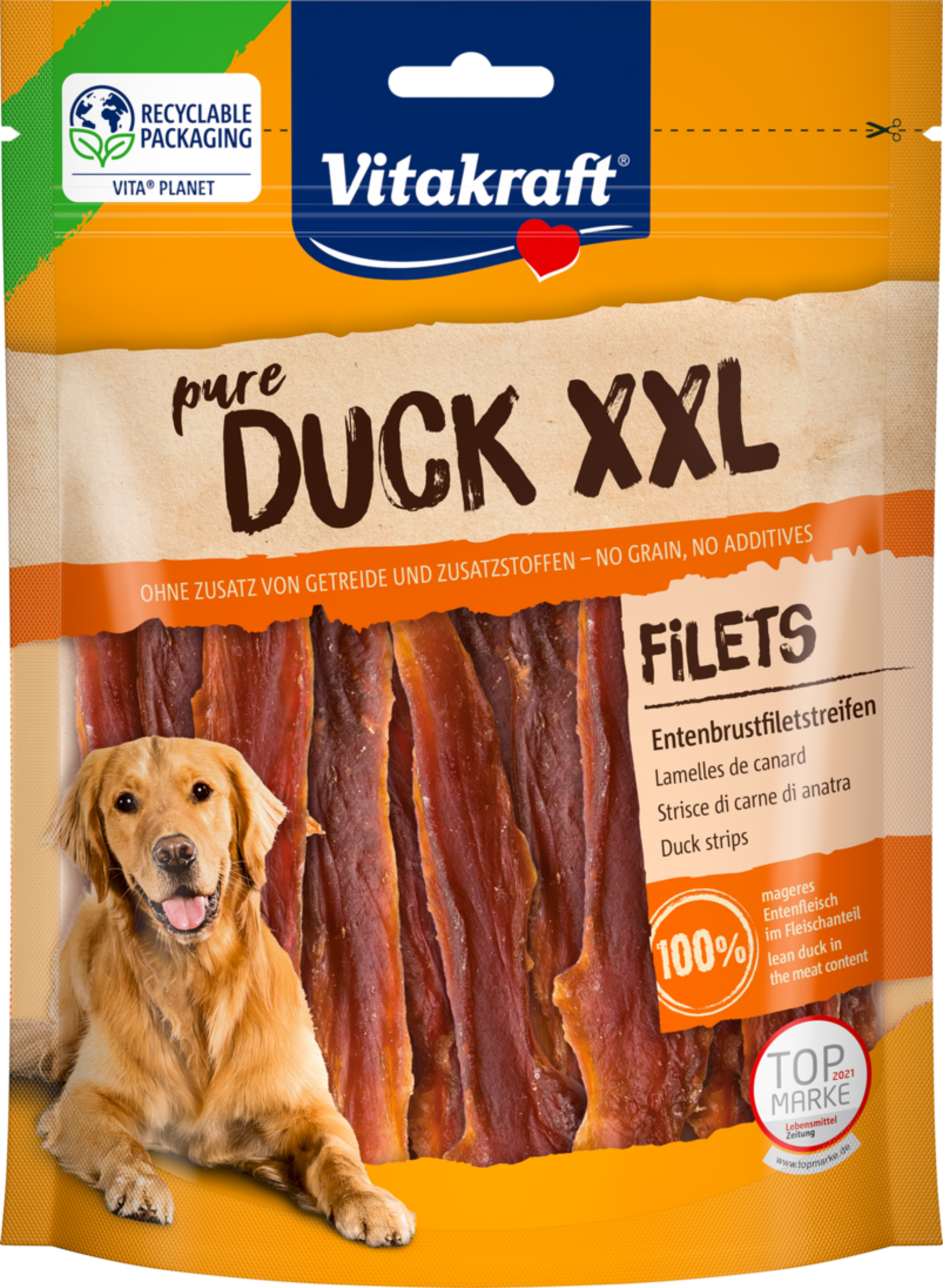 pure DUCK XXL duck breast fillet strips